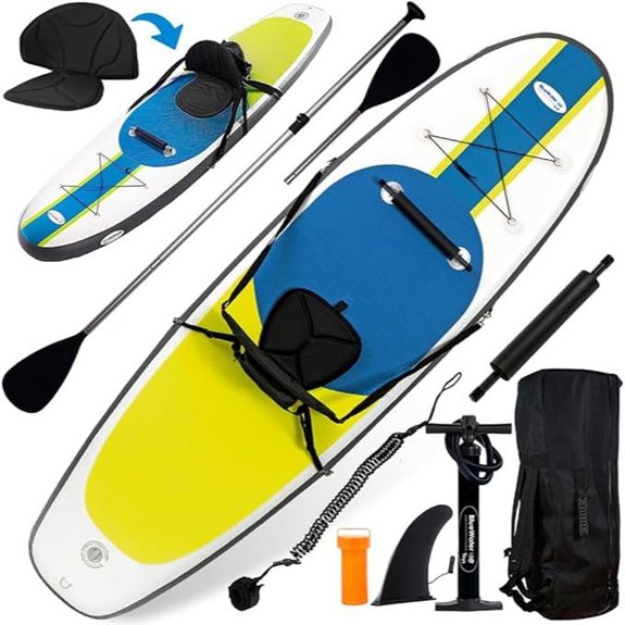 blue water inflatable kit