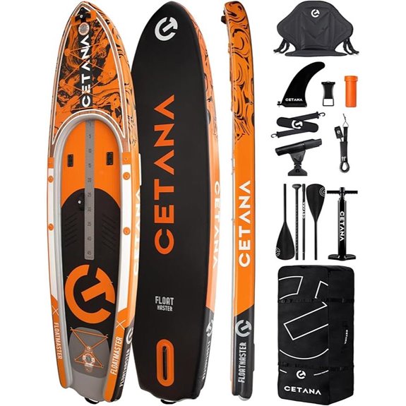 cetana 11 foot inflatable paddleboard