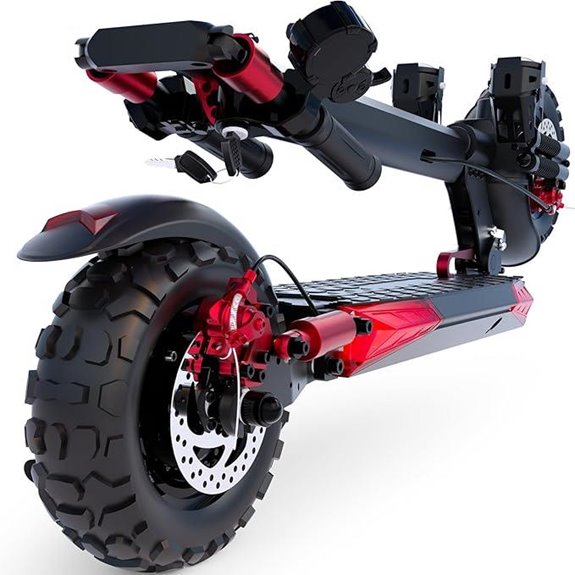 electric scooter long range off road adult