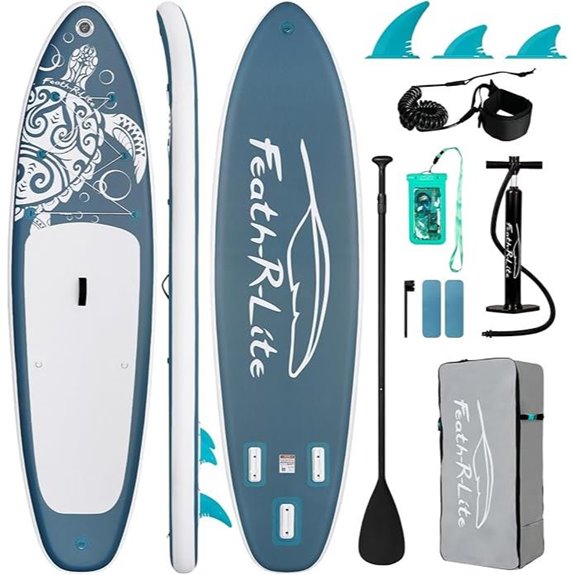8 Best Lightweight Paddle Boards for 2026 3 feath r lite inflatable board accessories