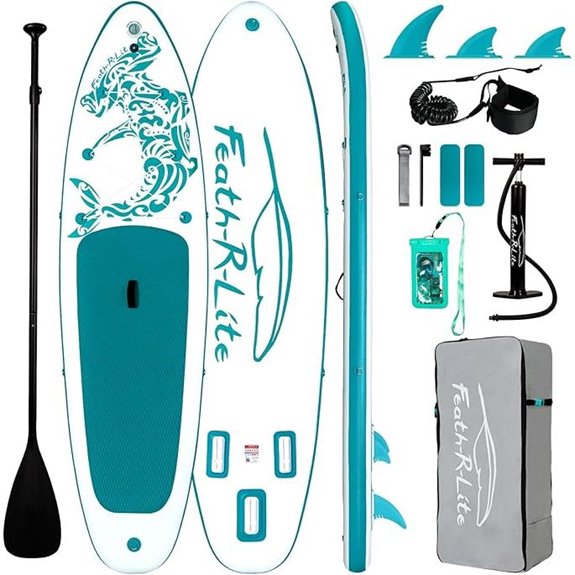 10 Best SUPs for Beginners in 2026 6 feath r lite inflatable sup package