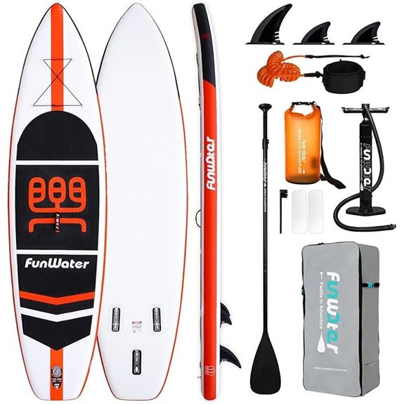 8 Best Budget iSUP Boards for 2026 3 funwater inflatable stand up paddleboard accessories