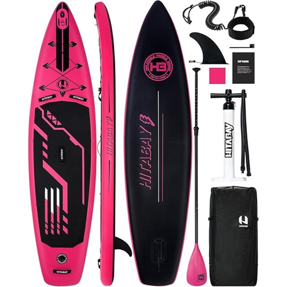 inflatable sup with accessories