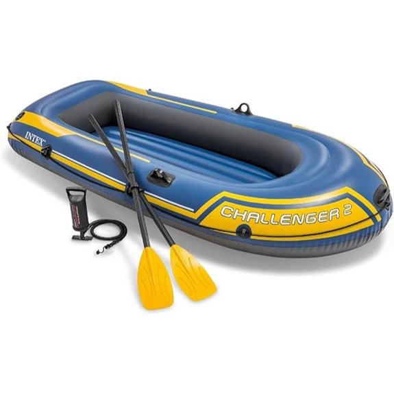 intex challenger 2 inflatable boat set