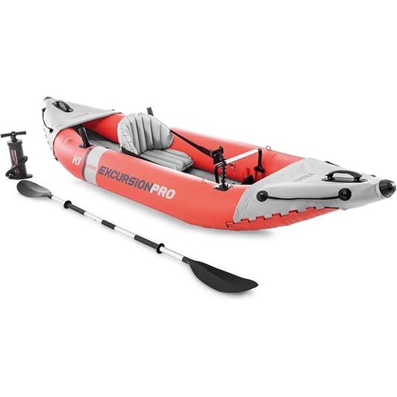 intex excursion pro k1 kayak set