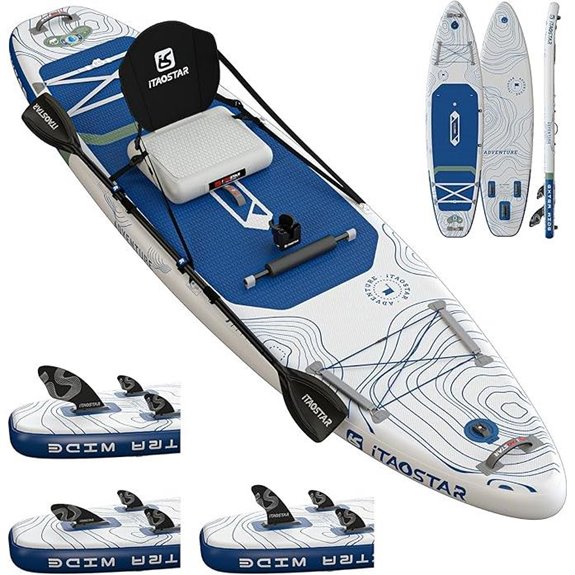 5 Best Stable Paddle Boards for 2026 3 itaostar inflatable paddle board with seat