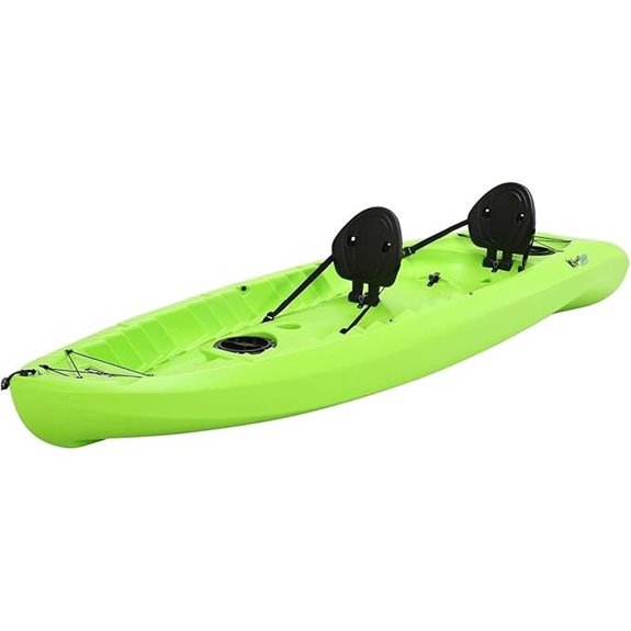 lifetime kokanee sit on top kayak lime