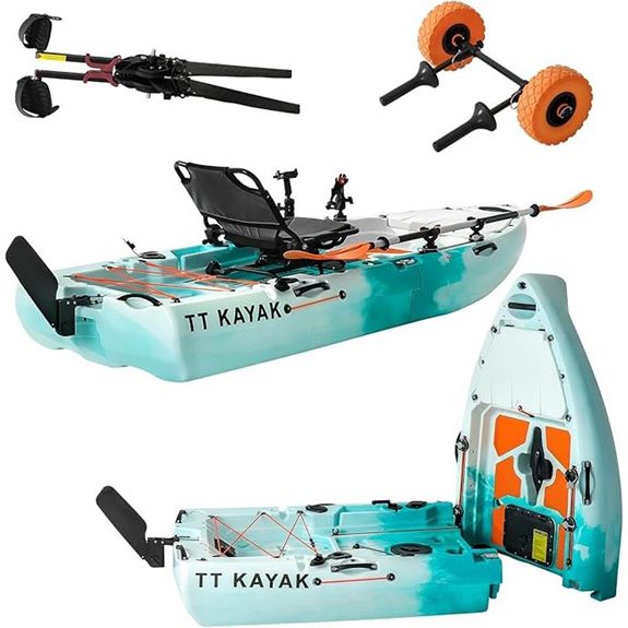 15 Best Kayaks for 2026 (For Every Skill Level) 1 modular fishing kayak with cart