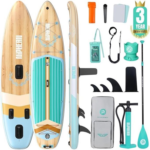 10 Best Stand Up Paddle Boards for 2026 8 niphean inflatable sup capacity 500lbs