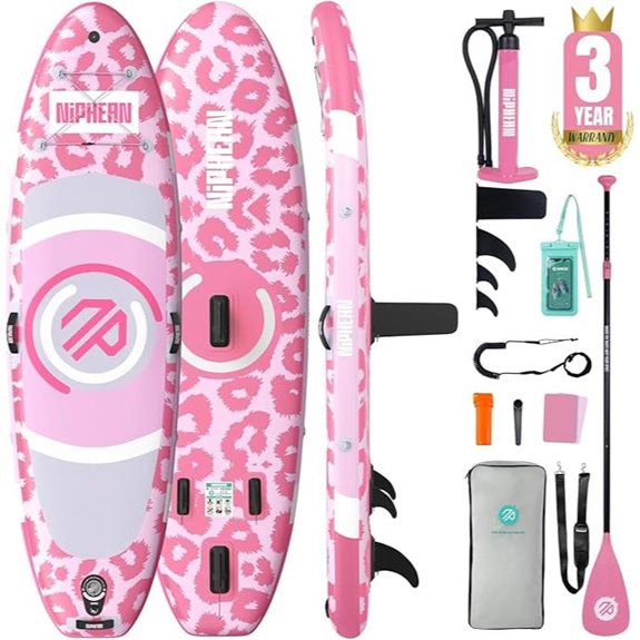 niphean ultra light inflatable paddleboard